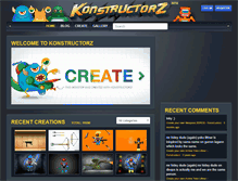 Tablet Screenshot of konstructorz.com